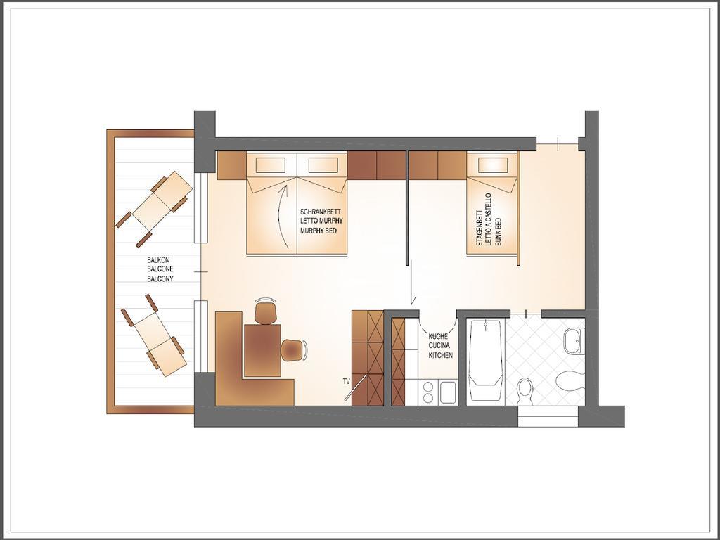 Residence Pfeifhofer Campo Tures Szoba fotó